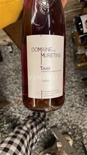 Rhône-dalen Tavel Domaine Des Muretins 2020