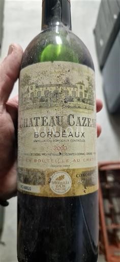 Bordeaux Château Cazeau 2000