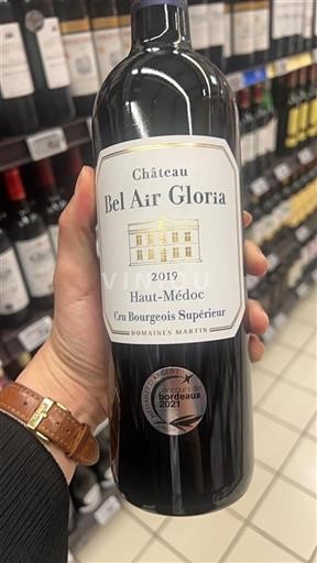 Burdeos Haut-Médoc Château Bel Air Gloria 2019