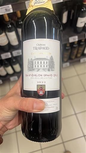 Burdeos Saint-Émilion Gran Cru Grand Cru Château Trapaud Cuv%c3%a9e La Chapelle 2022