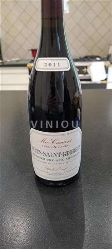 Burgundi Nuits-saint-georges Premier Cru Méocamuzet Frère & Sœurs Aux Argillas 2011