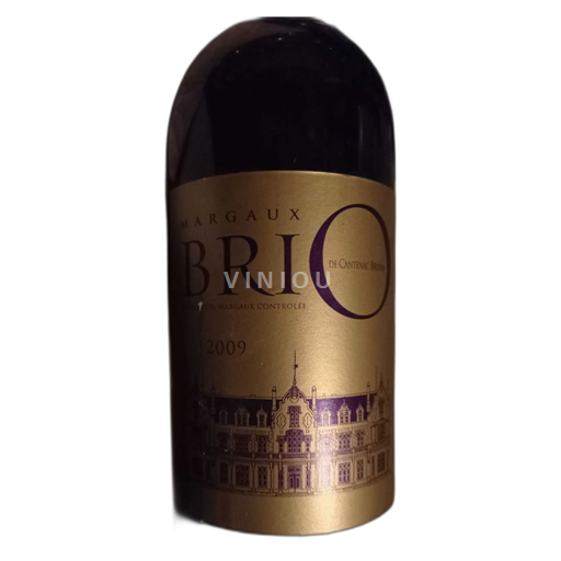 Bordeaux Margaux Château Cantenac Brown Brio 2009