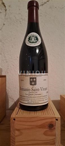 Burgund Romanée-Saint-Vivant Grand Cru Louis Latour Les Quatre Journaux 2000