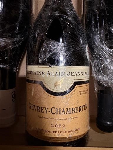 Burgundi Gevrey-Chambertin Domaine Alain Jeanniard 2022