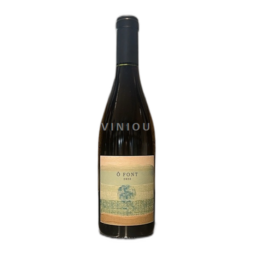Vin Rouge sec Ô Font Les Deux Cols 2023 France Vallée du Rhône Côtes-du-rhône AOC