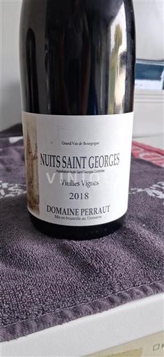 Burgundi Nuits-saint-georges Grand Cru Domaine Perraut Vieilles Vignes 2018