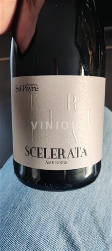 Roussillon Côtes-du-Roussillon Domaine Sol Payré Scelerata Âme Noire 2022