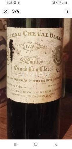 Bordeaux Saint-Émilion Grand Cru Château Cheval Blanc 1976