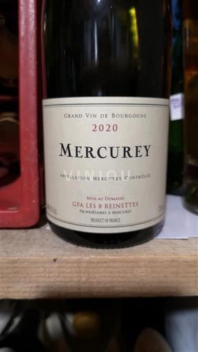 Bourgogne Mercurey Gfa Les 8 Reinette 2020