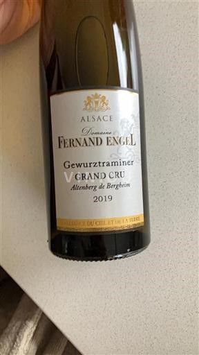 Alsasko Nespecifikováno Grand Cru Domaine Fernand Engel 2019