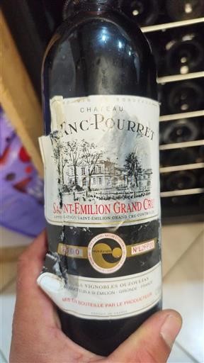 Bordéus Saint-Émilion Grand Cru Franc Pourret 2000