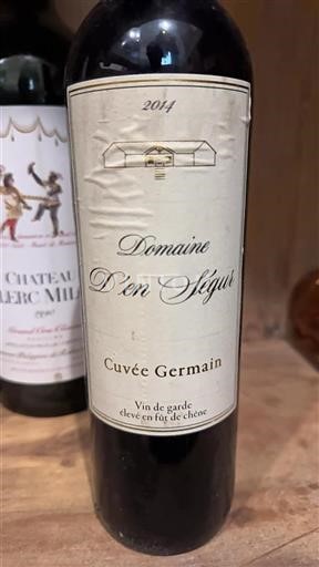 Sud-Ovest Non specificato Domaine En Segur Germain 2014