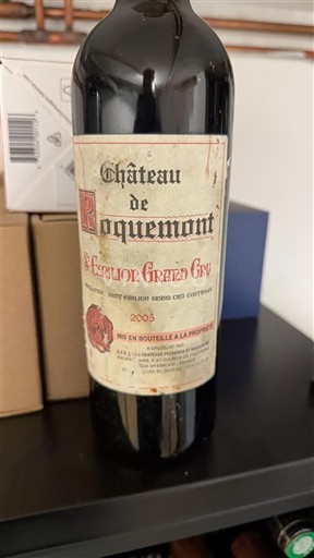 Bordeaux Saint-Émilion Grand Cru Château Roquemont 2005