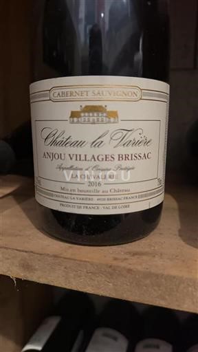 Loirevallei Anjou Villages Brissac Château La Varière La Chevalerie 2016
