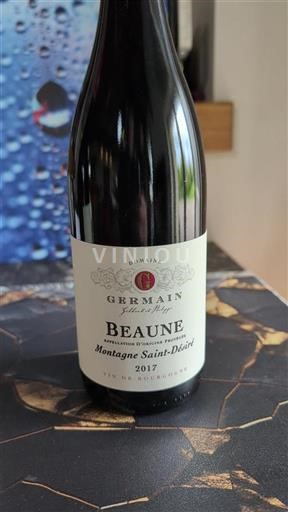 Bourgogne Beaune Domaine Germain Montagne Saint-Désiré 2017