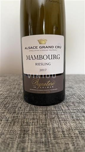 Alsasko Alsasko Grand Cru Grand Cru Domaine Viticole De La Ville De Colmar Signature 2017