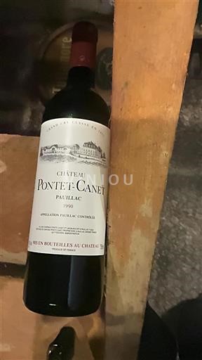 Burdeos Pauillac Grand Cru Château Pontetcanet 1990