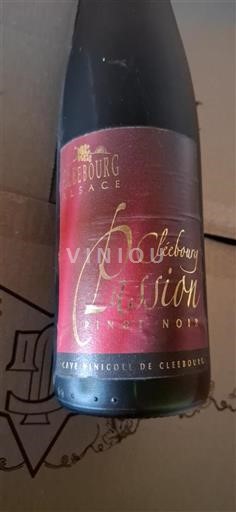 Alsace Cave Vinicole De Cleebourg Passion 2012