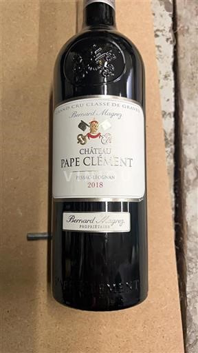 Bordeaux Pessac-Léognan Grand Cru Pape Clement 2018