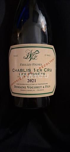 Bourgogne Chablis Premier Cru Premier Cru Domaine Vocoret & Fils Vieilles Vignes Les Forêts 2021