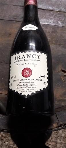 Borgogna Irancy Caves Bailly Lapierre Pinot Noir Vieilles Vignes 2008