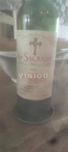 Bordeaux Fronsac Château La Vieille Cure La Sacristie 2020