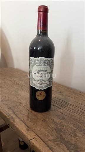 Bordeaux Blaye-Côtes-de-Bordeaux Château Haut Lalande Grand Vin 2016
