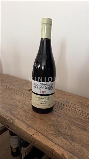 Bourgogne Marsannay Domaine Bart Au Champ Salomon 2018