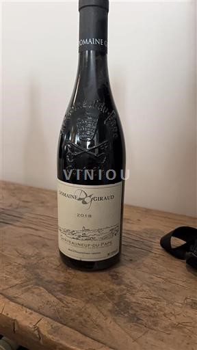 Rhône Valley Châteauneuf-du-Pape Domaine Giraud 2018