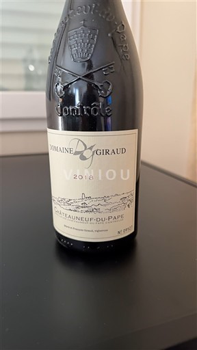 Rhônedalen Châteauneuf-du-Pape Domaine Giraud 2018