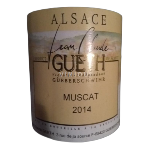 Alsace Muscat Geth 2014