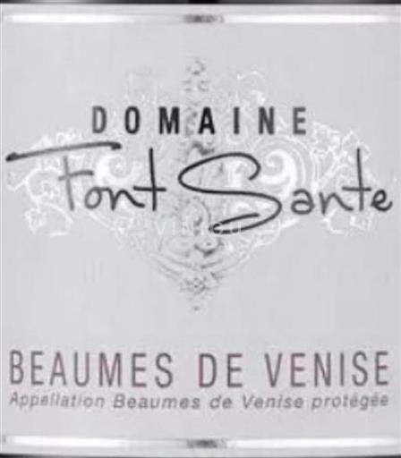 Rhônevallei Beaumes de Venise Domaine Font Sante 2017