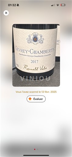 Burgundi Gevrey-Chambertin Romuald Valot 2017