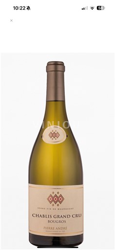 Burgundsko Chablis Grand Cru Grand Cru Pierre André Bourogros 2014