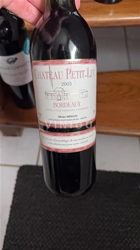 Bordéus Château Petitluc 2003