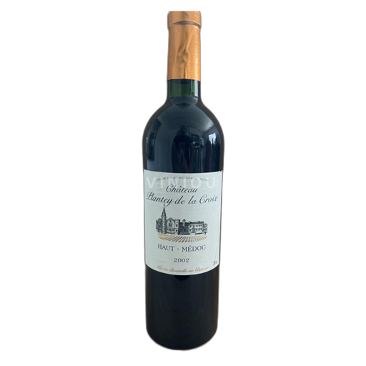 Bordéus Haut-Médoc Château Plantey de la Croix 2002