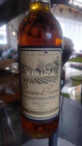 Bordeaux Premières-côtes-de-bordeaux Domaine Prieurat 1990