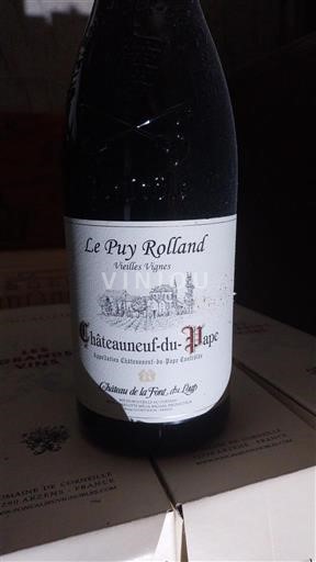 Rhône-dalen Châteauneuf-du-Pape Château La Font Du Loup Le Puy Rolland Vieilles Vignes 2016