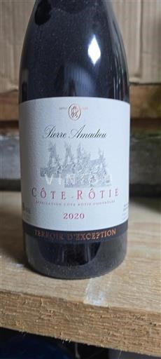 Valle del Rodano Côte-rôtie Pierre Amadieu Terroir d'Exception 2020