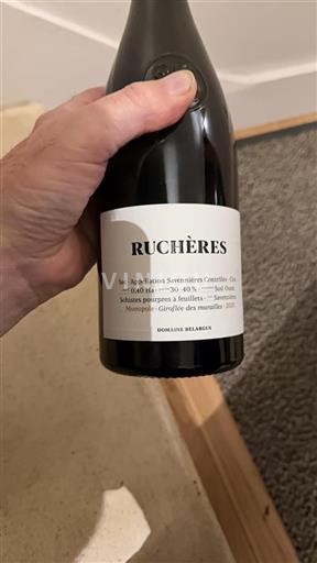 Loiretal Savennières Domaine Belargus Ruchères 2020
