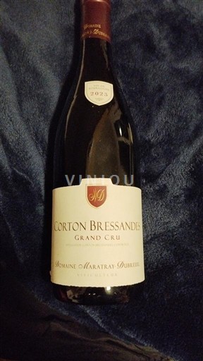 Bourgogne Corton-Bressandes Grand Cru Domaine Maratraydubreuil 2023