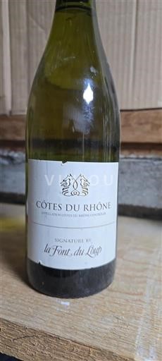 Valle del Ródano Côtes del Ródano Château La Font Du Loup Signature 2017