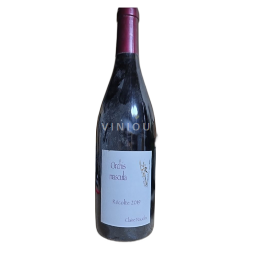 Vin Rouge sec Orchis Mascula Claire Naudin 2019 France Bourgogne Hautes Côtes de beaune AOC