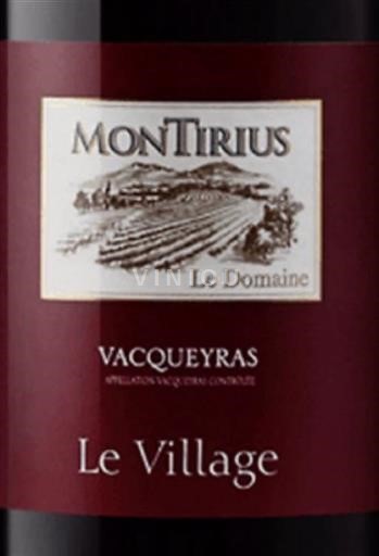 Rhône Valley Vacqueyras Montirius Le Village 2020
