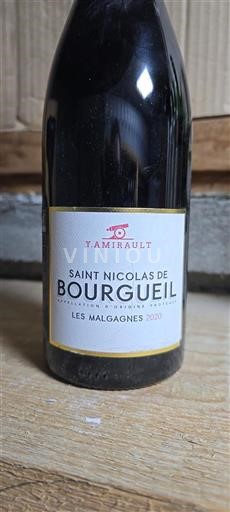 Vallée de la Loire Saint-Nicolas-De-Bourgueil Y. Amirault Les Malgagnes 2020