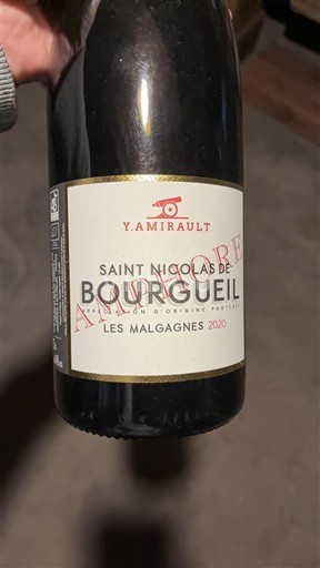 Valle della Loira Saint-Nicolas-De-Bourgueil Y. Amirault Les Malgagnes 2020