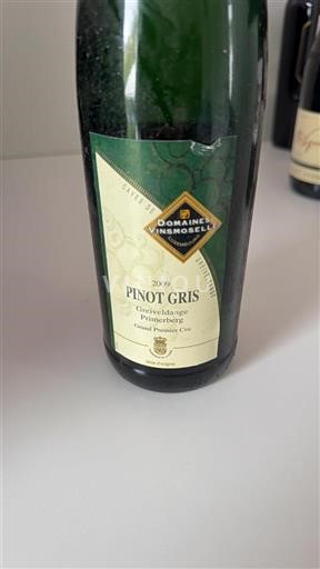 Luxembourg Mosel Ikke specificeret Grand Premier Cru Domaine S Vinsmoselle Greiveldange Primerberg 2009