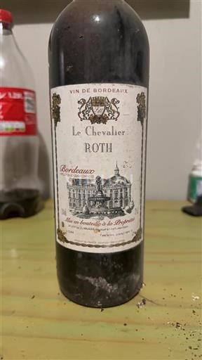 Bordeaux Le Chevalier Roth 2012