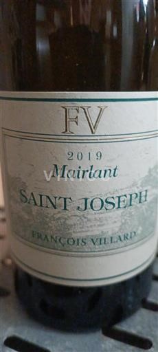 Rhône Valley Saint-Joseph François Villard Mairlant 2019