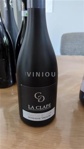 Vin Rouge sec Cœur de Granite Domaine Trialbe 2022 France Languedoc La Clape AOC